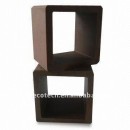 Estable 120*120mmz material más ligero hueco wpc diseño puente post barandilla wpc esgrima/barandilla