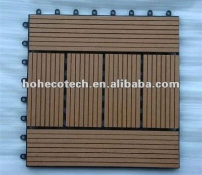 Eco-friendly WPC tile flooring