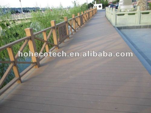 Beautiful new design lanscaping WPC outdoor garden decking/flooring projects