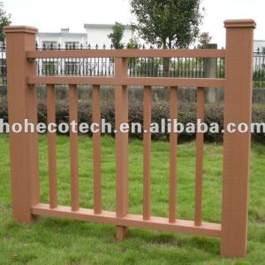 Hot sell !Water proof (Wood plastic composite) outdoor wpc stair railing/playground railing