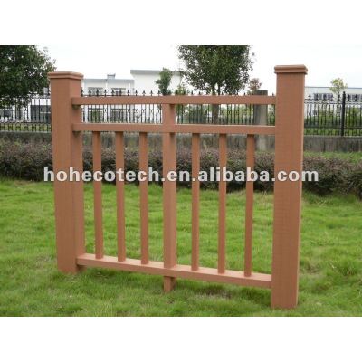 Hot sell !Water proof (Wood plastic composite) outdoor wpc stair railing/playground railing
