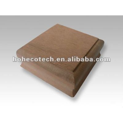 Wood plastic composite wpc fencing post cap