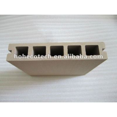 wpc decking/wood plastic composite/hollow decking
