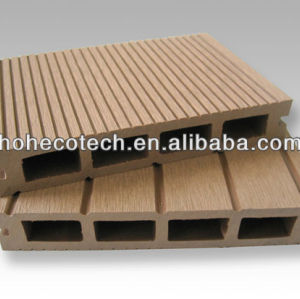 wood plastic composite decking flooring