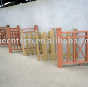 wood plastic composite railing/fencing