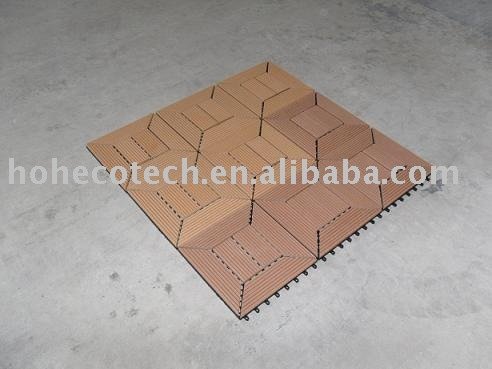 Wood Plastic Composites(WPC) Tiles(CE Certificated)