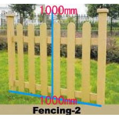 WPC fencing --design