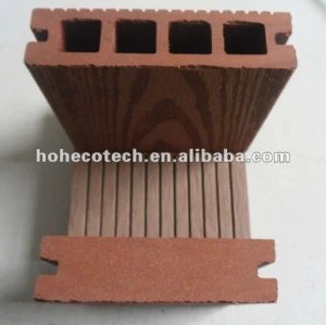 Durable wood and Plastic Composite Flooring/decking(waterproof/Wormproof/Anti-UV/Resistant to rot and mold )