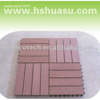hot sale! eco-friendly wood plastic composite decking/floor tile