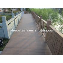 Public wpc(wood plastic composite ) corridor engineered outdoor decking project material--wpc