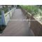 Public wpc(wood plastic composite ) corridor engineered outdoor decking project material--wpc