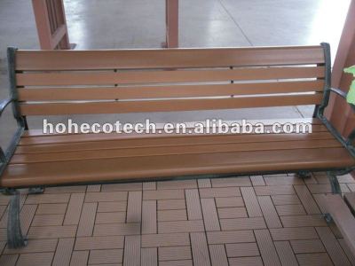 Durable eco - ambiente al aire libre del wpc silla ( a prueba de agua, resistencia a rayos uv, resistencia a la pudrición y el crack )
