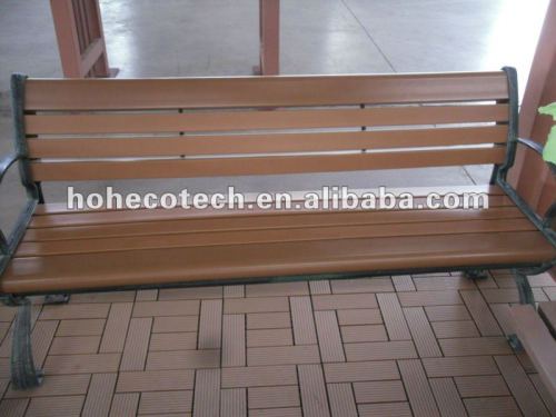 耐久の環境に優しいwpcの屋外の椅子(水証拠、紫外線抵抗、抵抗腐敗するおよびひび)