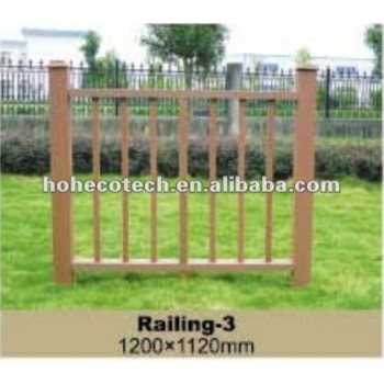 2012 wpc fire-resistant water proof low price railing