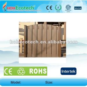 100% recycled wpc high quality garden fence (wpc flooring/wpc wall panel/wpc leisure products)