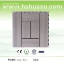 300x300mm открытый строительных wpc палубе плитки
