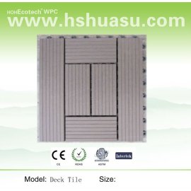300x300mm Outdoor DIY WPC Deck Tile