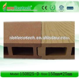 WPC decking/hollow wpc decking floor /composite floor