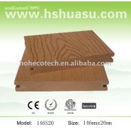 固体木の合成の外のDecking