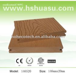 固体木の合成の外のDecking