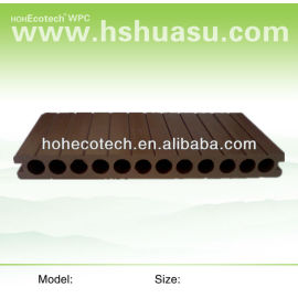 factory price UV-resistent laminate decking/hollow board(250*25)