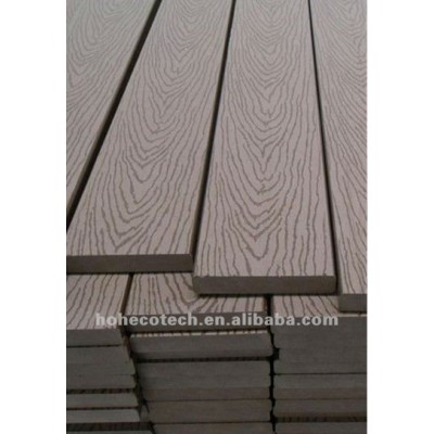 Long life recycled plastic wood flooring