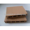 wood plastic composite decking with groove