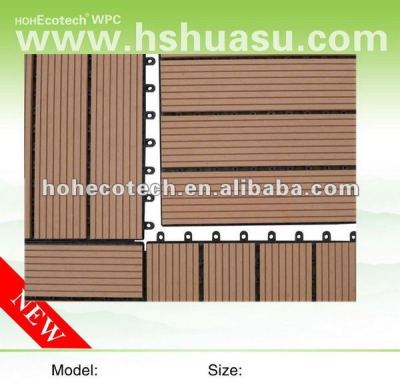 No pollution 100% recyclable wpc suana board/composite decking board