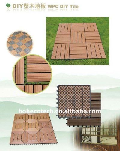 WOOD PLASTIC COMPOSITE diy tile