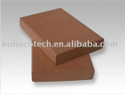 matériel de clôture composé en plastique en bois de vente chaude durable (preuve de l'eau, résistance UV, résistance à se décomposer et fente)