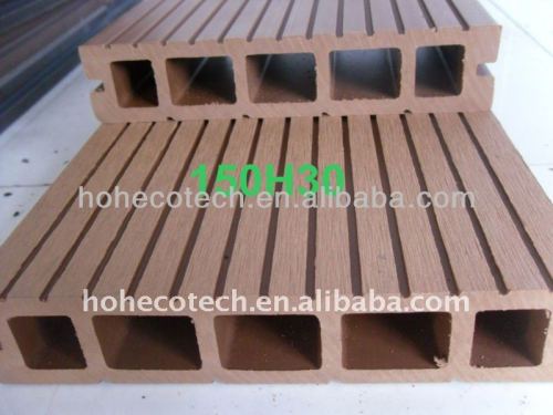 Floors WPC hollow outdoor decking CE Rohs FSC ASTM ISO 9001 approved