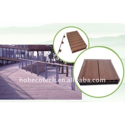 160x25mm grooved wpc deck with textures