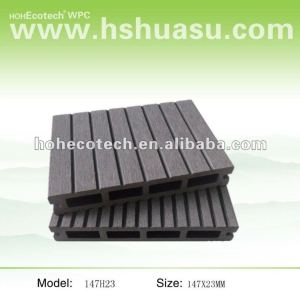outdoor waterproof wooden flooring interlocking outdoor deck tilesCE Rohs FSC ASTM ISO 9001 approved