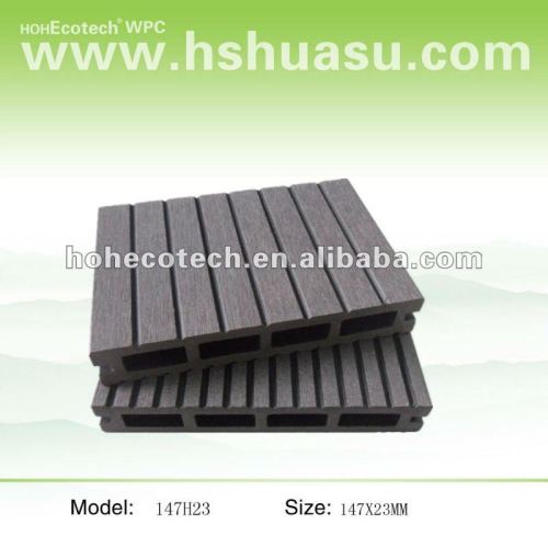 outdoor waterproof wooden flooring interlocking outdoor deck tilesCE Rohs FSC ASTM ISO 9001 approved