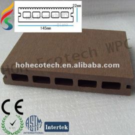 100% Recycling plastic timber flooring board