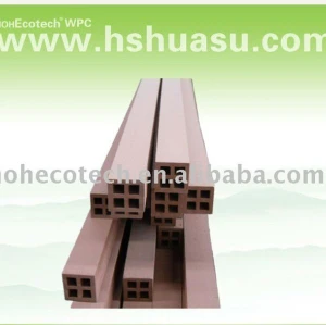 accessorio di recinzione composito di plastica di legno di vendita calda durevole (prova dell'acqua, resistenza UV, resistenza da decomporrsi e crepa)