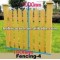 1000*1000mm water-proof wpc outdoor fence
