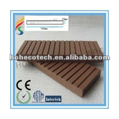 top quality water resistant wood plastic composite decking