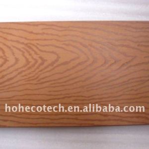 langue de 150x25mm et decking en bois de cannelure avec des textures