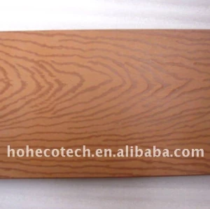 langue de 150x25mm et decking en bois de cannelure avec des textures