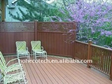 Qualità di garanzia! Legno decking composito di plastica/pavimenti per esterni in legno pavimentazione di wpc pavimento di piastrelle