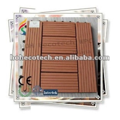 Hot sale outdoor deck, eco-friendly wpc diy tile (CE ROHS)