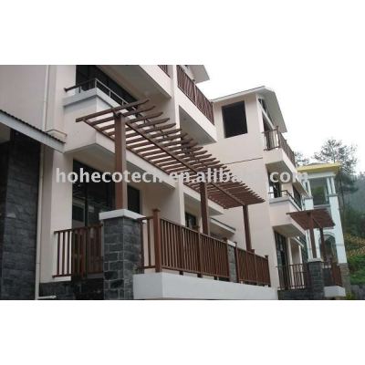 WPC gazebo fencing and pergola