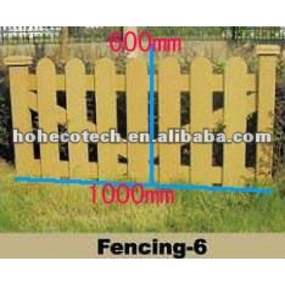 1000*600mm hot sale water-proof wpc outdoor fence