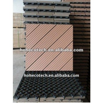 Wood Plastic composite wpc outdoor tile flooring