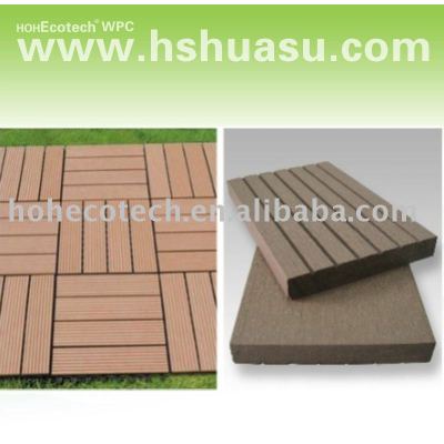 wpc decking eco-friendly wood plastic composite decking/floor tile