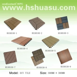 wpc composite DIY Tile