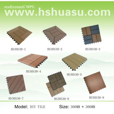wpc composite DIY Tile