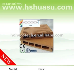 Decking de WPC, CE, ISO9001, ISO14001approved