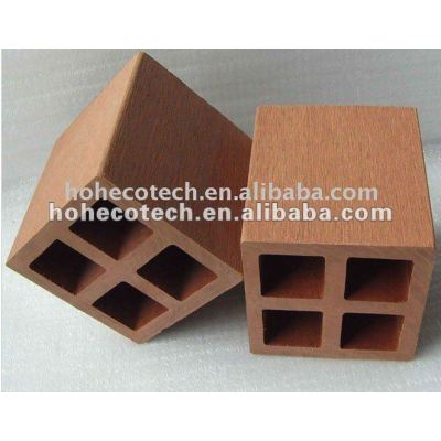 WPC square rail and fence post